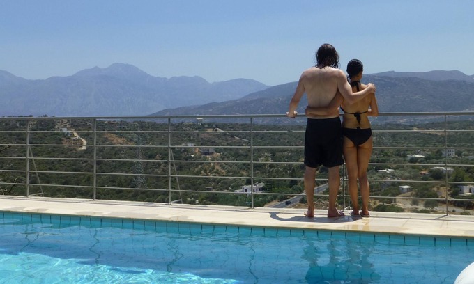 Istron Villa | Villa Jasmine ~ Fantastic views, own pool, minutes from sandy beaches