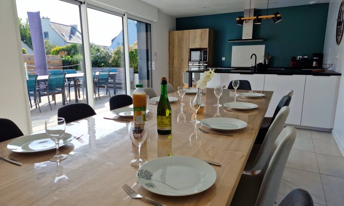 Trevignon Villa | Villa "jetez L'ancre" 6-12 Pers, 300m DES Plages à Trevignon
