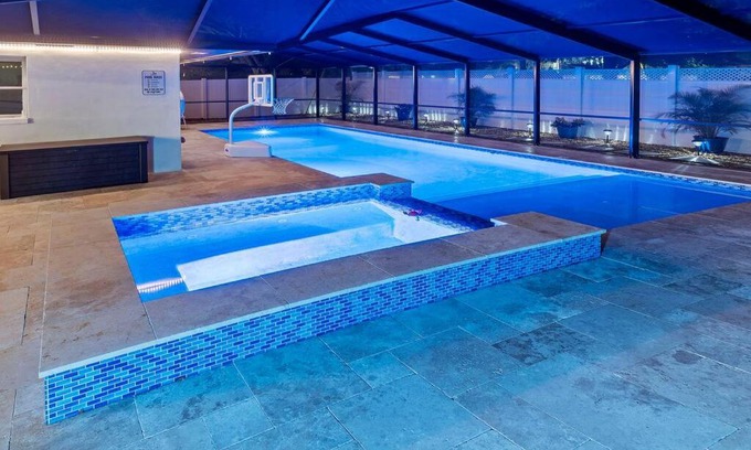 South Pinellas Community Council House | Villa Kailāsa - Pool, 6min drive to the Beach