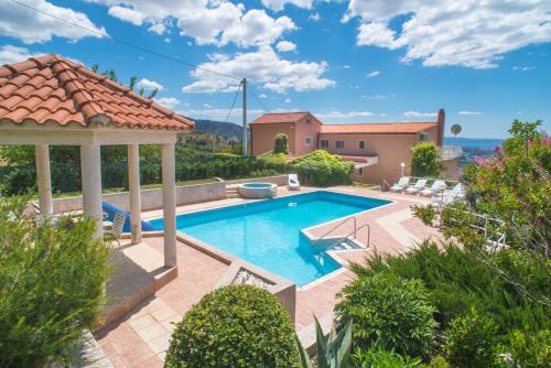 Klis Villa | Villa Klara with 72 sqm pool and view on Split and islands