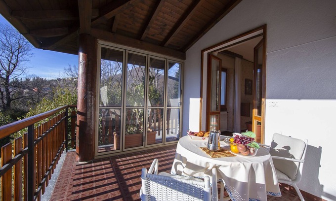 Ghiffa Villa | Villa La Verbanina Private Garden, Ghiffa, Italy