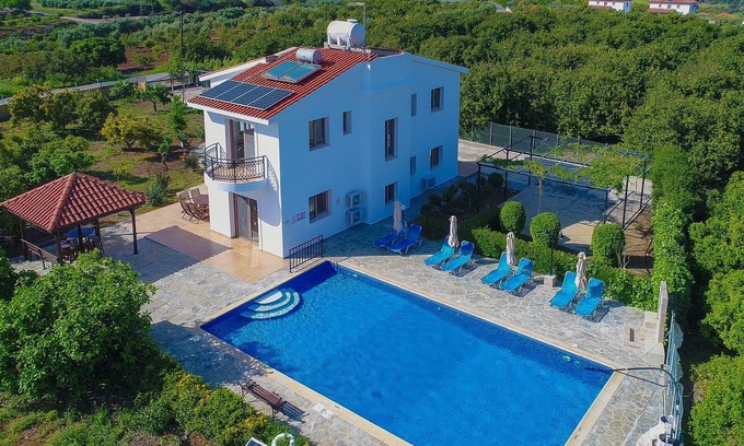 Latchi Villa | Villa Leda Finiki: Latchi secluded villa, pool, A/C, Wi Fi