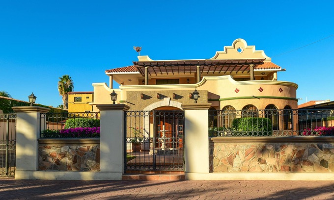 Loreto House | Villa Luna: Resort-Style Home with Pool Just Steps from Central Historic Plaza
