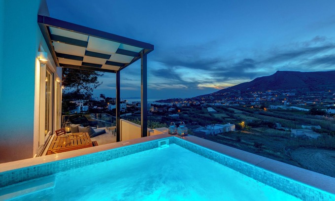 Vissa Villa | Villa 'Mare' with Sea View, Wi-Fi and Air Conditioning