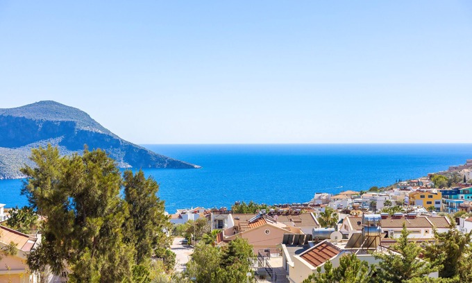 Kalkan Villa | VILLA MYSTIC Colourful 5br/6bth Prvt Pool-Garden & Sea Views