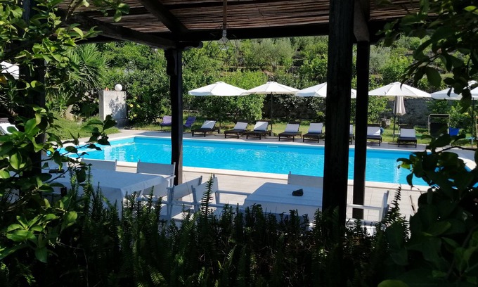 Furci Siculo Apartment | Villa Nasita Second floor apartment, panoramic terrace, 1 km from the sea