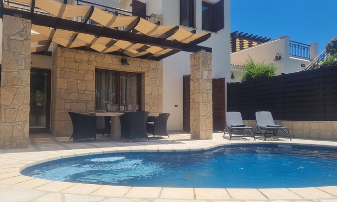 Aphrodite Hills Villa | Villa Nausicaa, Aphrodite Hills Golf Resort, Private Heated Pool With Jacuzzi