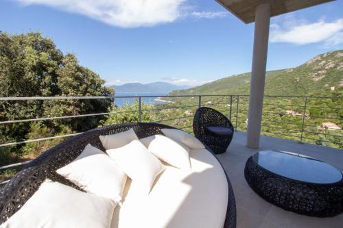 Belvedere-Campomoro Villa | Villa neuve architecte vue mer