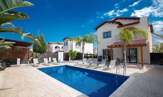 Protaras Villa | Villa Perivoli, Beautiful 4BDR Protaras Villa with Pool, Close to the Beach