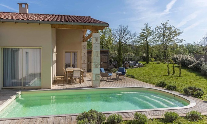 Castelnau-de-Montmiral Villa | Villa Puycelsi air-conditioned & heated swimming pool in a magnificent Domain - XVII