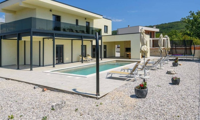 Brgod House | Villa Quinta with pool and sauna, Brgod, Labin