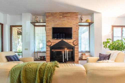 Abbadia di Montepulciano Cabin | Villa Sangiovese con ampio Giardino