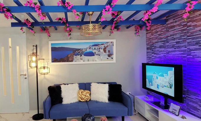 Cerro Gordo Apartment | Villa Santorini 3-bedroom apartment in welcoming Bayamón with WiFi, AC. Enjoy