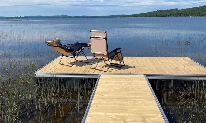 Nominingue Ski Chalet | Villa Saskia - On the Lake - Space - Nature