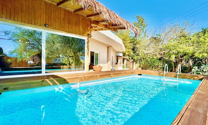 Dassia Villa | Villa Sophia Central with private plunge pool