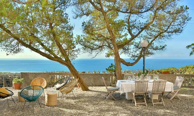 Castiglioncello Villa | Villa Sorriso mit Pool direkt am Meer