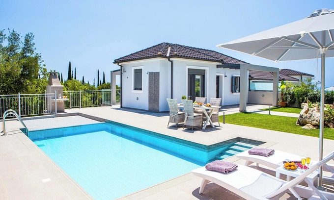 Leivathos Villa | Villa Terra - This villa includes sea views, private pool & WIFI
