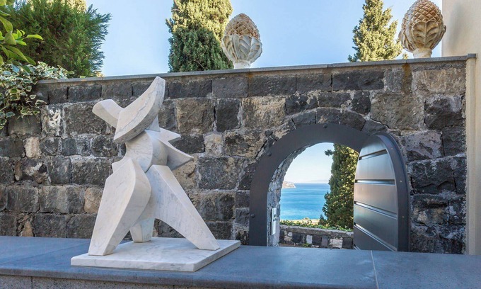 Taormina City Centre Villa | Villa Theater in Taormina, charme with private pool just in front Isola Bella