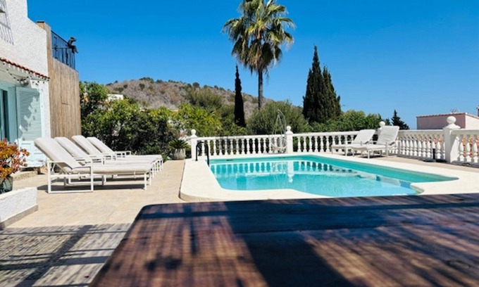 Sol del Este Villa | Villa with brand new pool, sea view, sleeps 8 FREE wifi