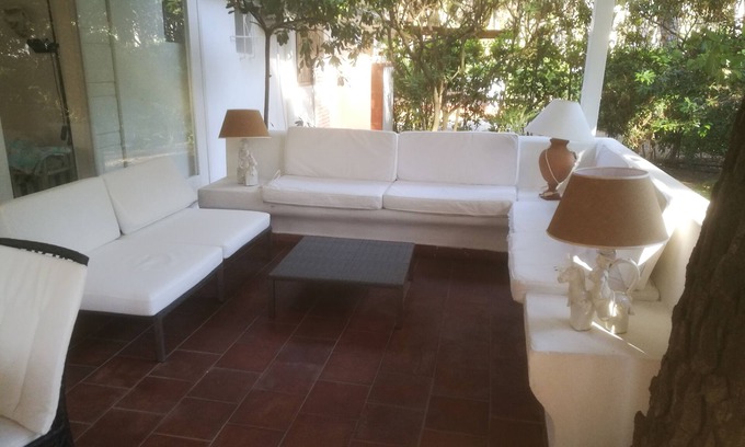 Riva dei Tessali Villa | Villa with H24 guard, veranda, beach,
