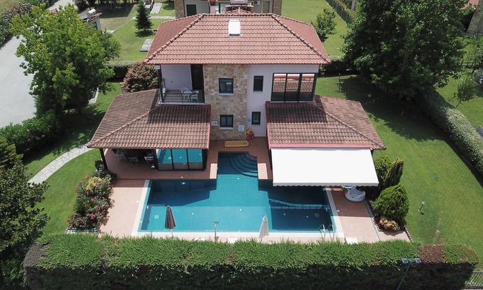 Skotina House | Villa with pool and garden, wifi, 7 pers. | Pieria - olymp. Riviera, Makedonia