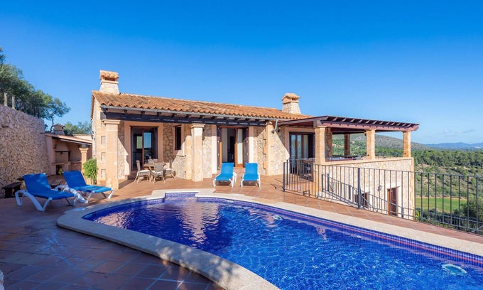 Manacor House | Villa with Pool and Panoramic View - Cas Pobler