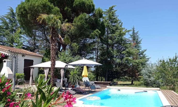 Lablachere House | Villa with private pool and large enclosed garden
