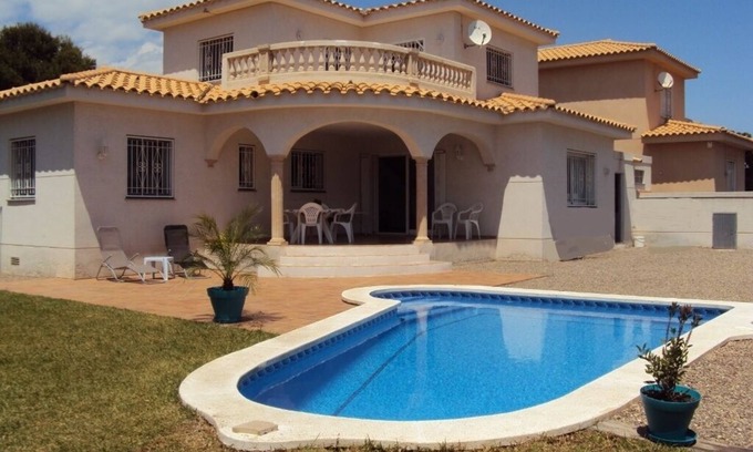 L Almadrava Villa | Villa with private pool, sandy beach 400m away.