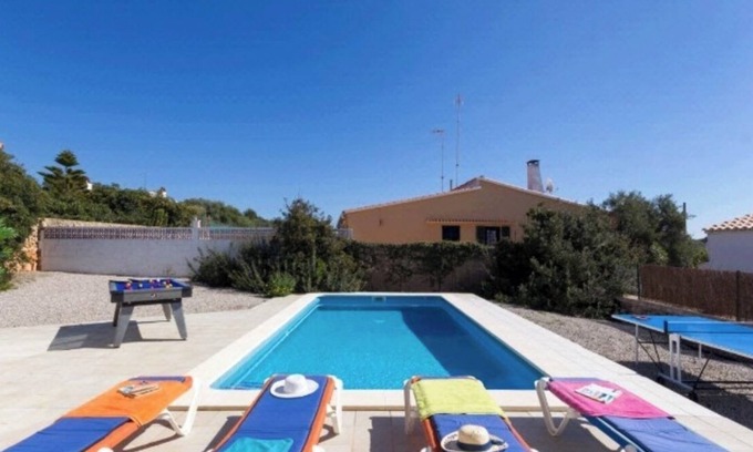 Sant Lluis Villa | Villa with sea views and private pool