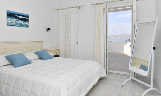 Ampelas Villa | Villa ZEOS - Cycladic House in Ampelas, Paros