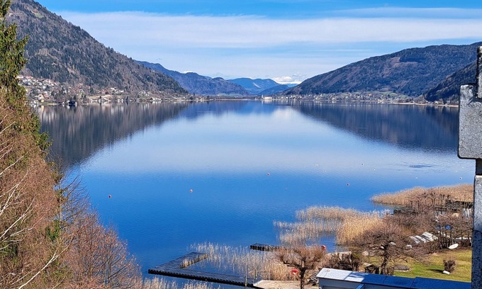 Landskron Apartment | Villach: Seeblick & Seezugang zum Ossiacher See am Fuße der Gerlitzen Alpe