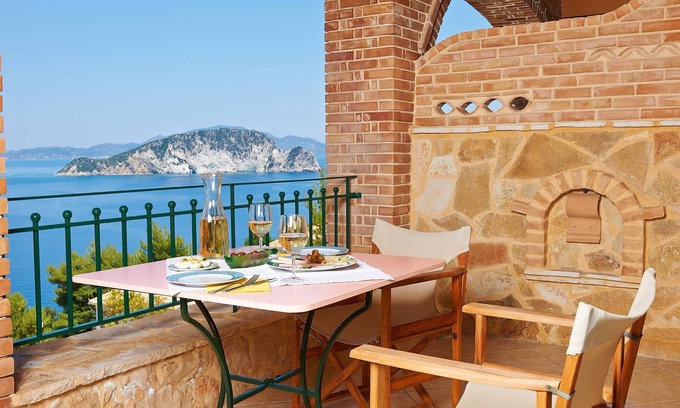 Marathias Apartment | Villas Cavo Marathia - Studio with sea views and pool in a dream location