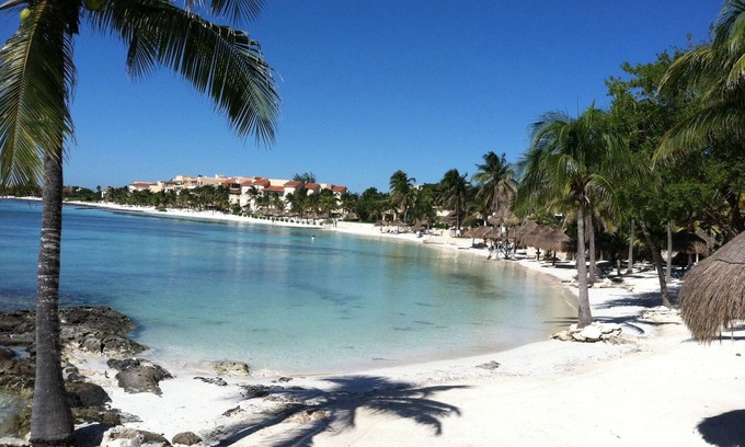 Puerto Aventuras Condo | Villas Del Mar C 105, Best Location, True Beachfront, Luxury 2 BR Condo,