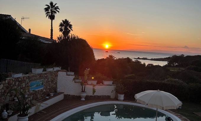 San Stefano Villa | Villasimus #swimming pool#sfioro# sea view#Calacaterina