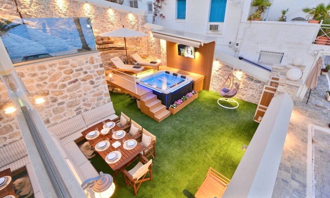 Ermionida Villa | Villasonboard Rock Villa 3Bed Jacuzzi Seaside