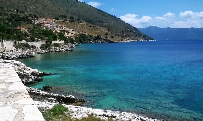 Agia Efimia House | *Vintage House - Spectacular Sea View in Agia Efimia, only 10 steps to the sea*
