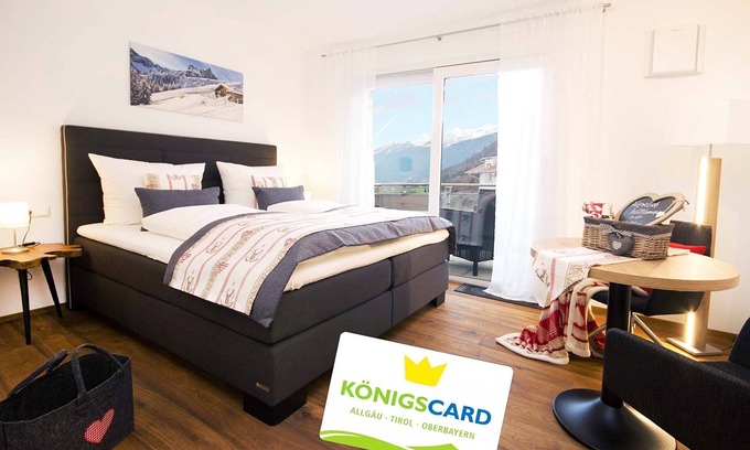 Pfronten Apartment | VitAllgäu - Newly built studio with mountain view including Königscard