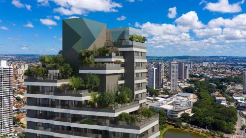 Setor Bueno Apartment | Viva a sofisticação do Parque Vaca Brava - Apê de luxo 6 pessoas