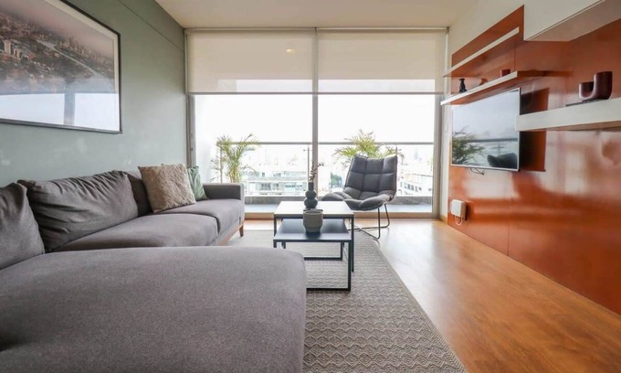 Petit Jean Ocharan Apartment | w* | Comfy 3BR w/Great Balcony in Miraflores
