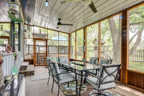 Springdale House | Walk to Lake Fayetteville Family Retreat with Deck