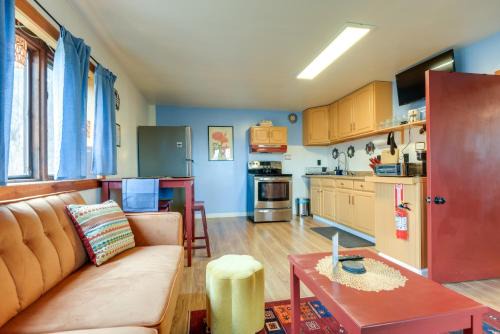 Vernon Apartment | Walk to Trails Artsy Mtn-View Getaway in Vernon!