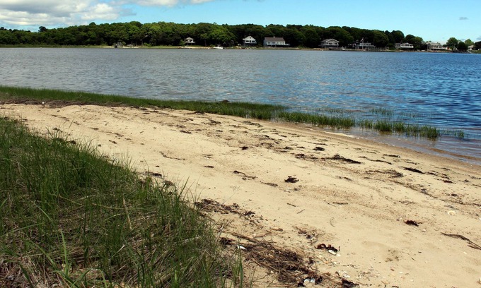 Marion House | Water View Home with Private Beach in Marion!