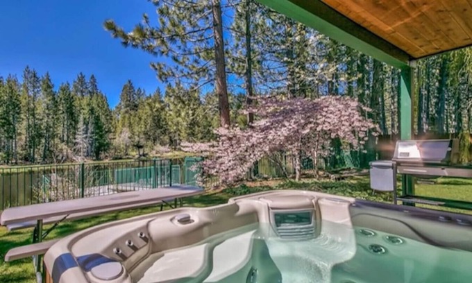 Tahoe Keys House | Waterfront 3BR Home | Dock, Pool Table & Hot Tub!