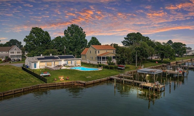 Tilghman House | Waterfront Bliss: Ultimate Tilghman Retreat by RedAwning