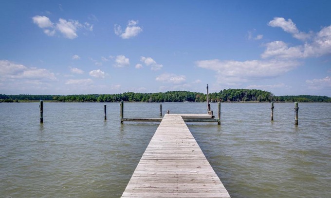 Cambridge House | Waterfront Cambridge Gem with Hot Tub, Pool and Dock!