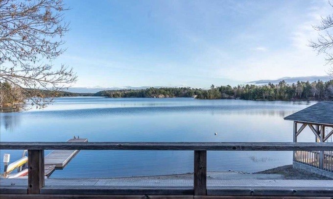 Alban Cottage | Waterfront Cottage with HotTub! Next to OFSC trails