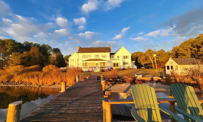 Woolford House | Waterfront Family Retreat with Pool on 7+ acres!