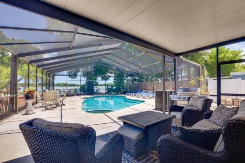 Orient Park House | Waterfront Gem with Pool, Dock and Lanai in Tampa!