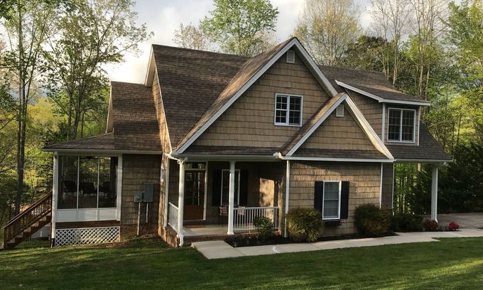 Winchester House | Waterfront home just steps away from a quiet cove and a 2 slip dock