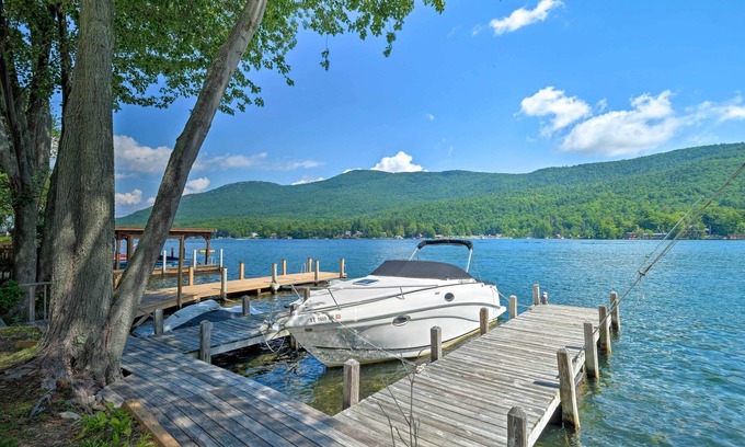 Cleverdale House | Waterfront Home on Lake George w/Boat Dock!